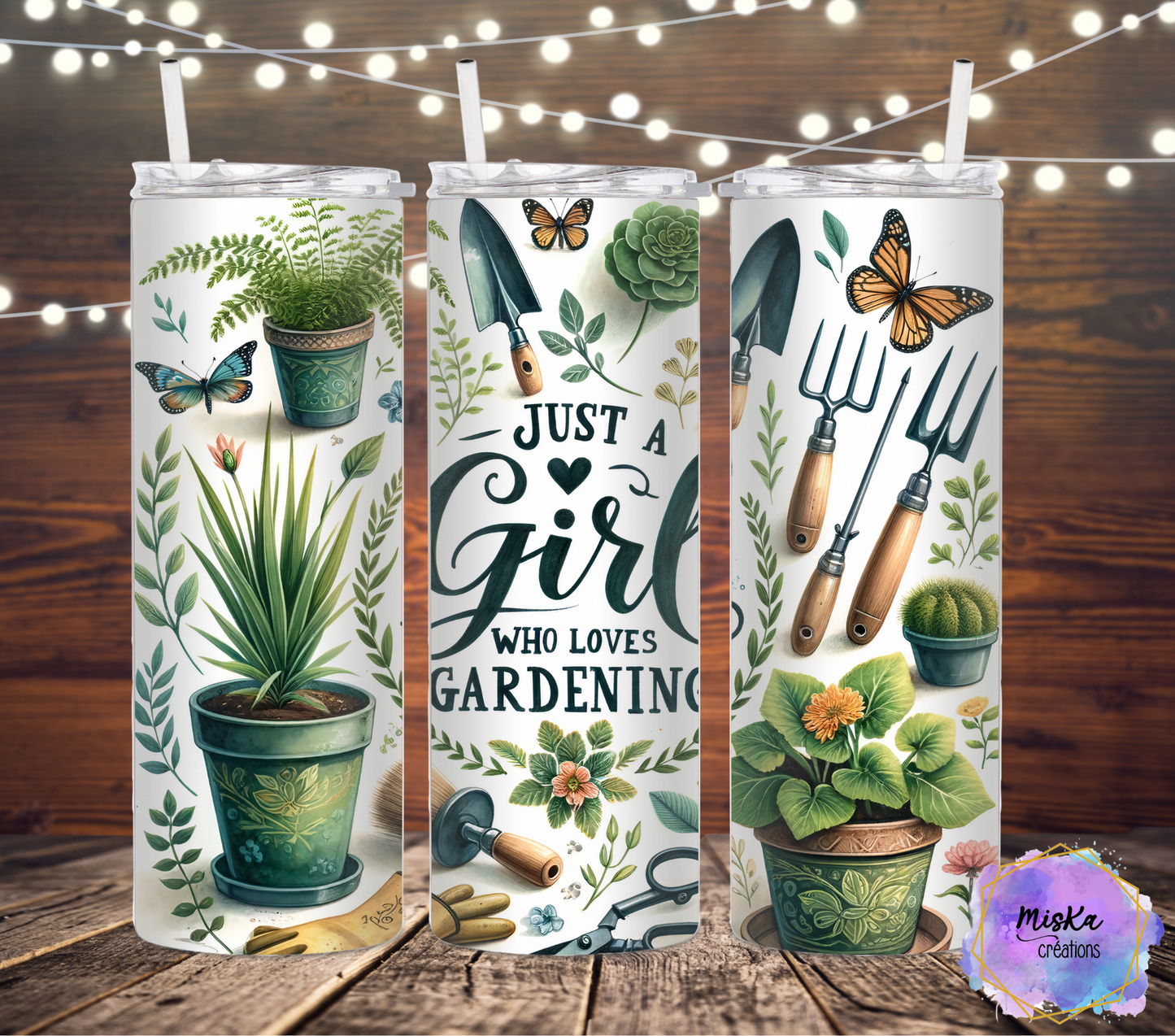 Girl Love Plants