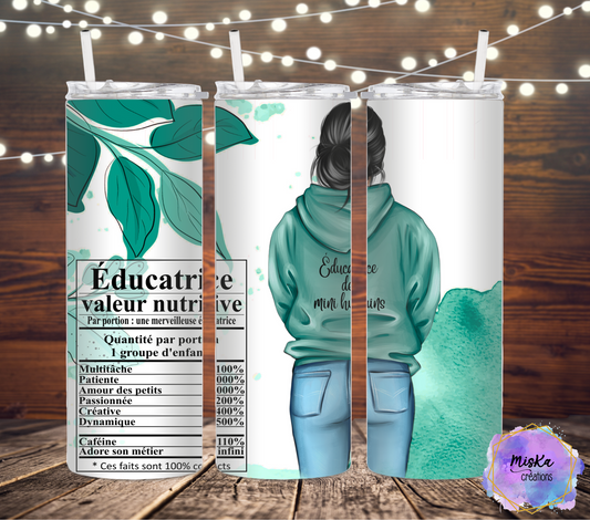 Éducatrice de dos Turquoise 1