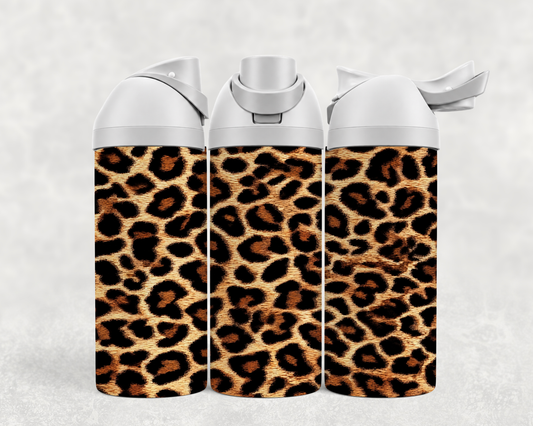 Bouteille Wave 24 oz personnalisée – Imprimé léopard