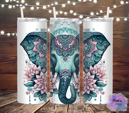 Mandala Éléphant