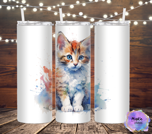 Chat Watercolor