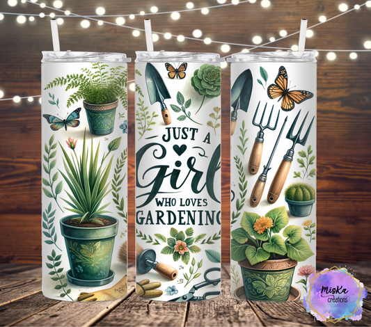 Girl Love Plants