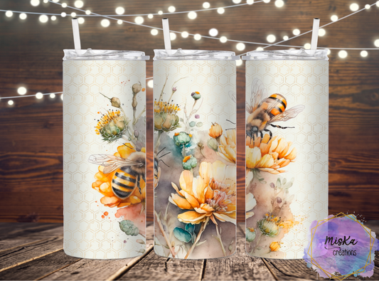Abeilles Sur Fleurs