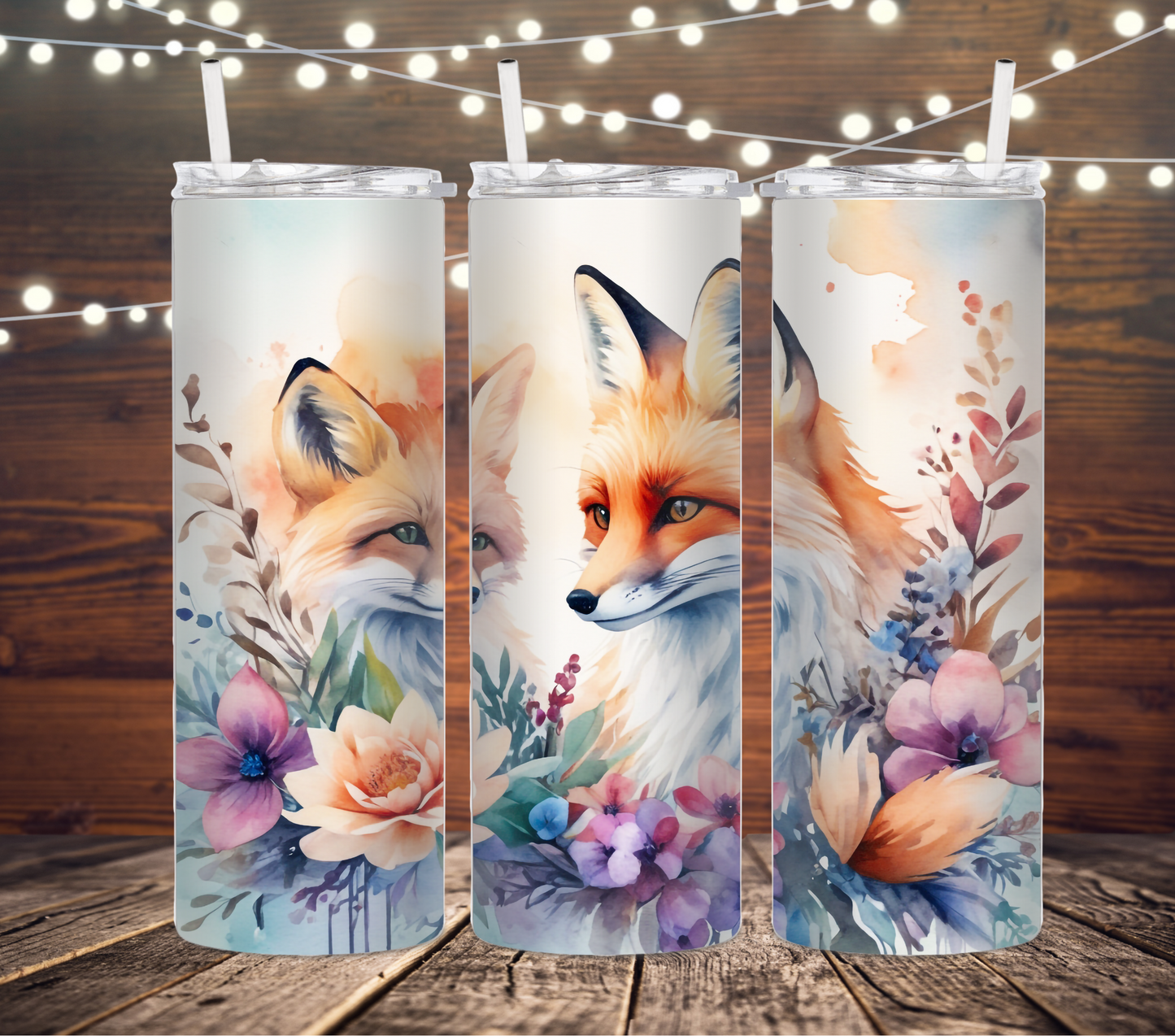 Renards Aquarelles
