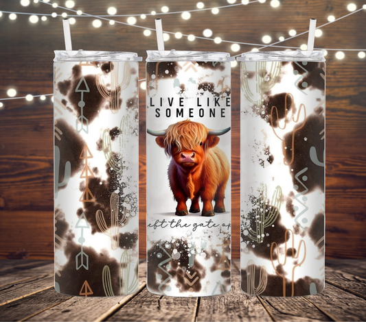 Vache Highland Live
