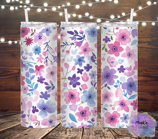 Fleurs Mauves & Roses