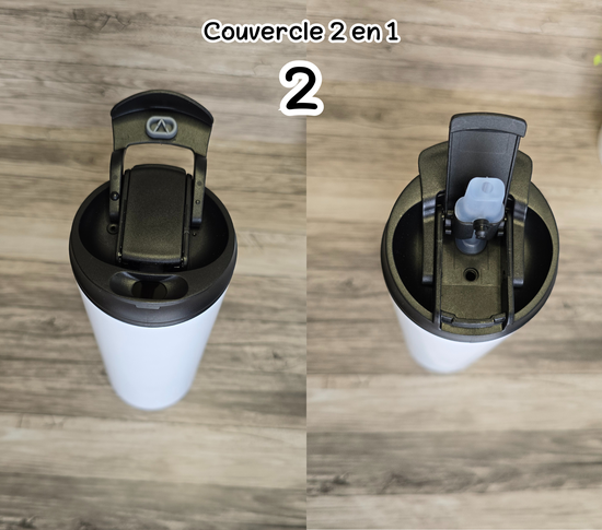 Couvercle 2 en 1