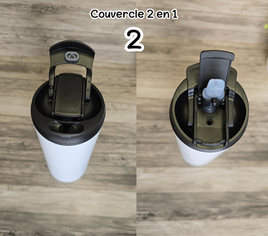 Couvercle 2 en 1