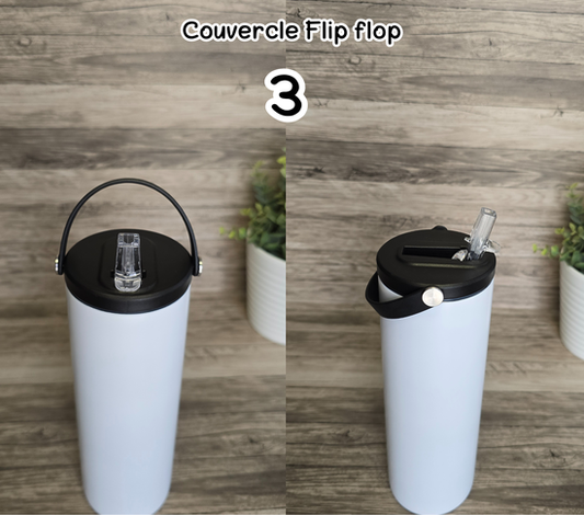 Couvercle flip up